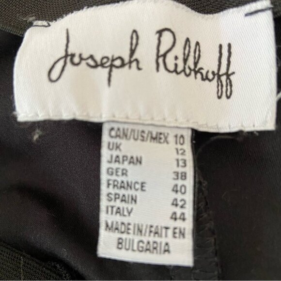 Joseph Ribkoff black trousers pants high waist jersey comfortable flattering 10 - Picture 3 of 9